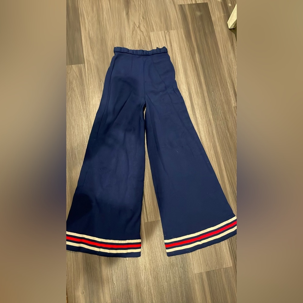 Blue trousers